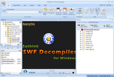 In one simple line, Sothink SWF Decompiler is a unique tool to decompile, browse,. . Swf decompiler online
